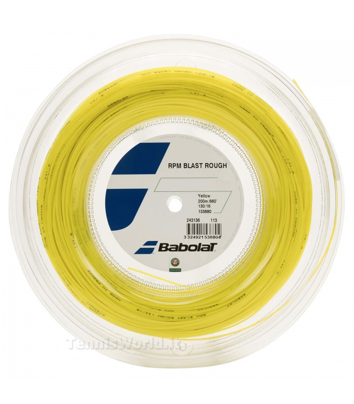 Babolat RPM Rough 1,30 Yellow (200mt)