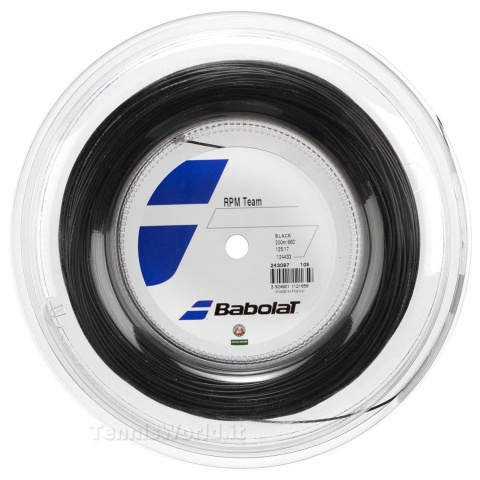 Babolat RPM Team 1,25 Black (200mt)
