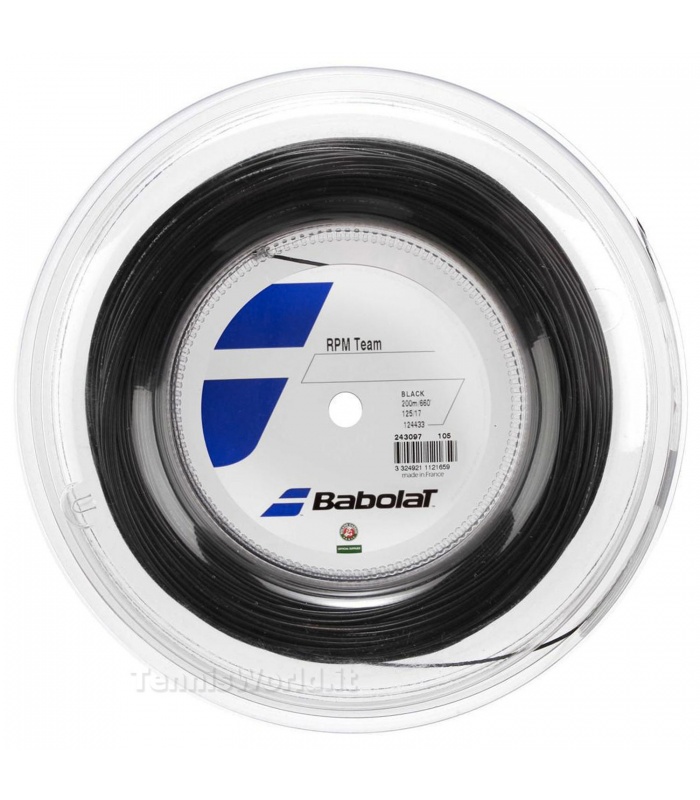 Babolat RPM Team 1,25 Black (200mt)