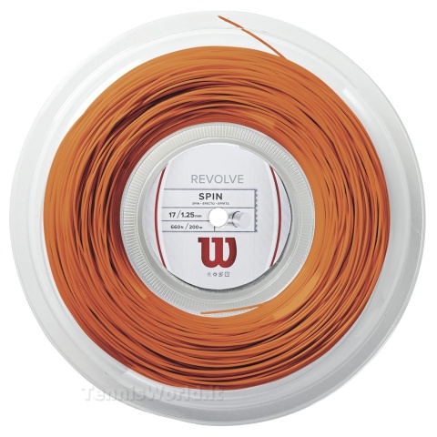 Wilson Revolve 1,25 Orange (200mt)