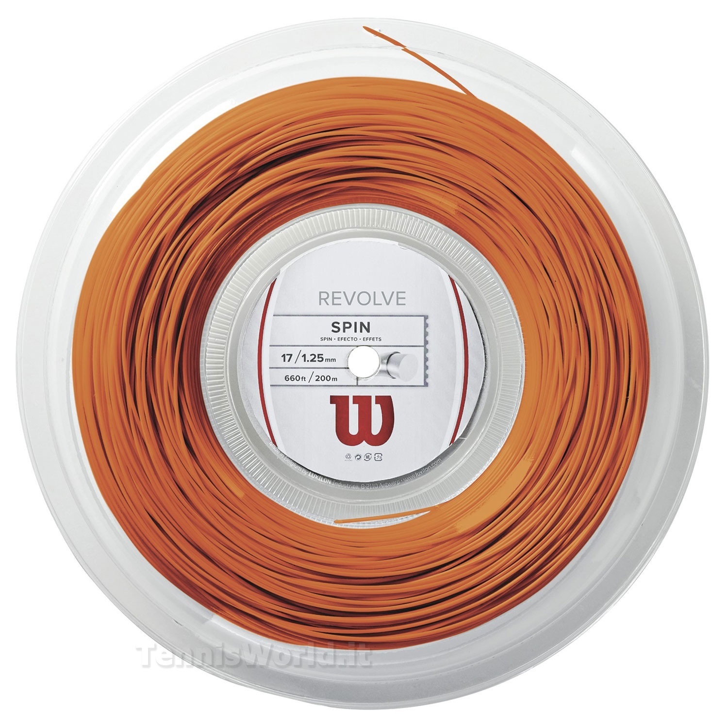Wilson Revolve 1,25 Orange (200mt)