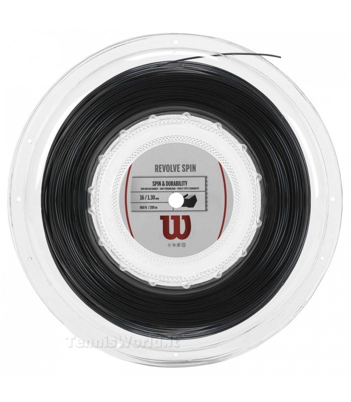 Wilson Revolve Spin 1,30 Black (200mt)