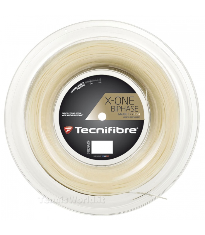 Tecnifibre X-One Biphase 1,30 Natural (200mt)