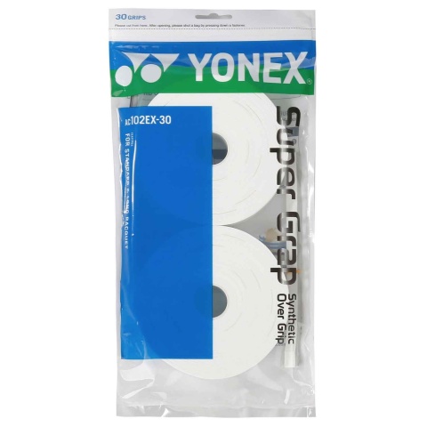 Yonex Super Grap White 30 Pack