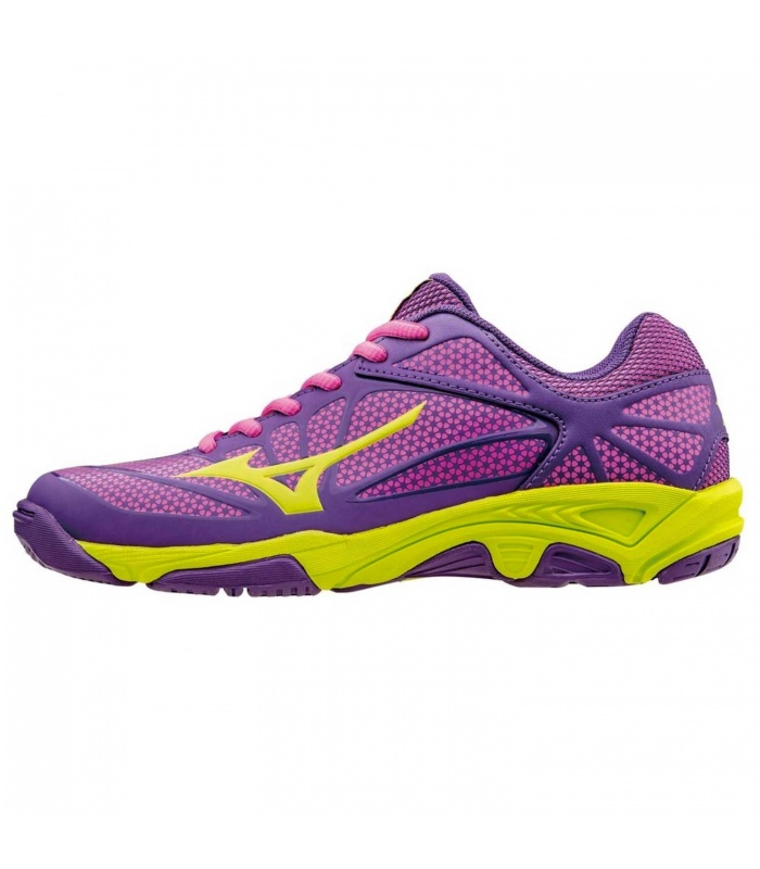 Mizuno Exceed Star Junior Violet/Lime