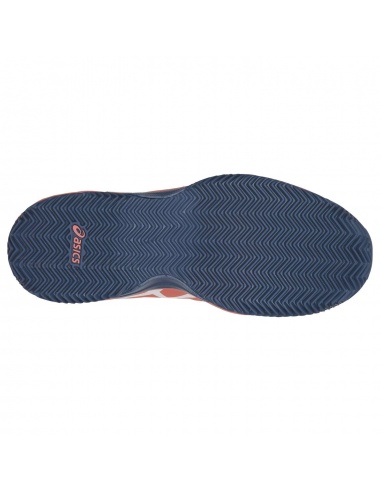 Asics Gel Resolution 7 Junior Clay Papaya/White