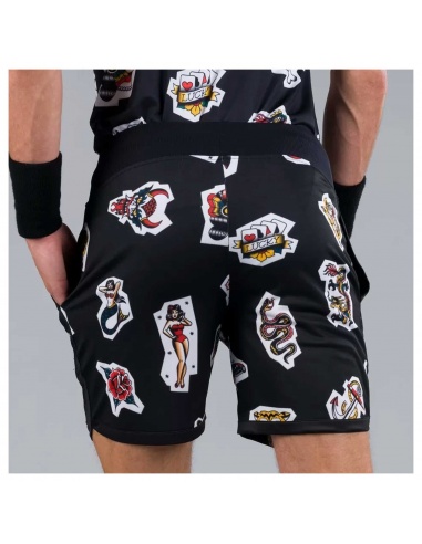 Hydrogen Tattoo Tech Short Black