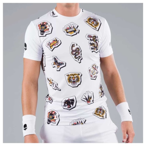 Hydrogen TattooTech Tee White