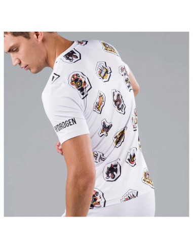 Hydrogen TattooTech Tee White