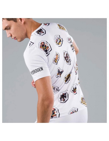 Hydrogen TattooTech Tee White