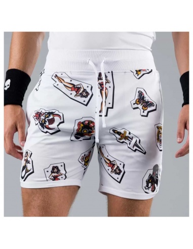 Hydrogen Tattoo Tech Short White