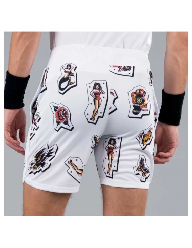 Hydrogen Tattoo Tech Short White