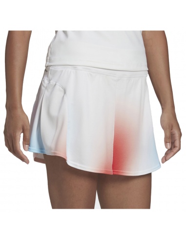 Adidas Mebourne Skirt White/Vivid Red