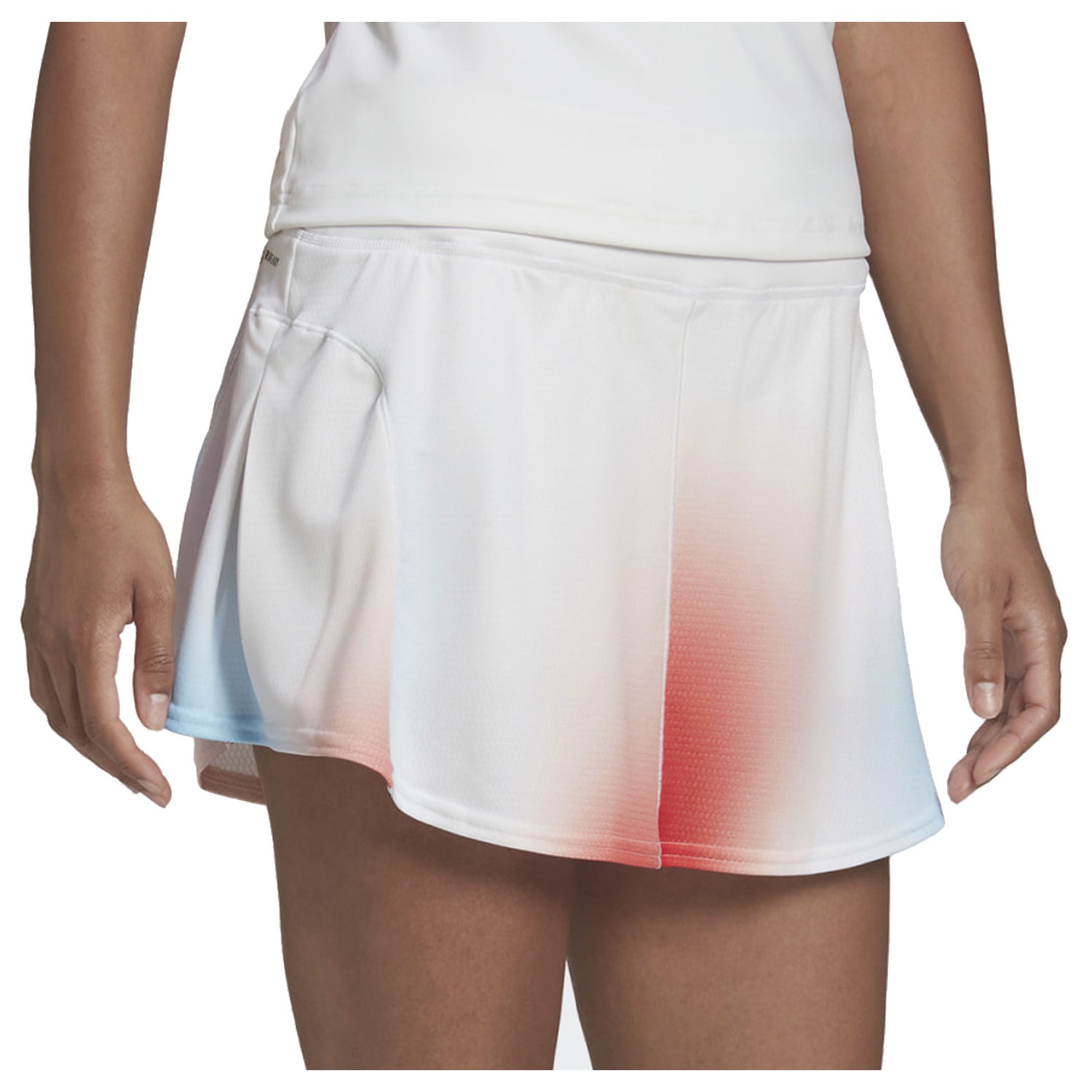 Adidas Mebourne Skirt White/Vivid Red