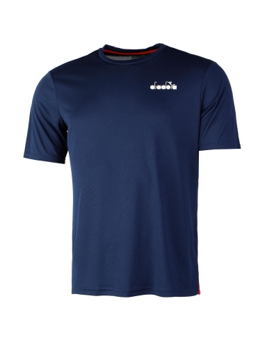 Diadora SS Core T-Shirt Blu