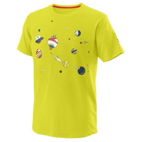 Wilson T-Shirt Planetary Yellow