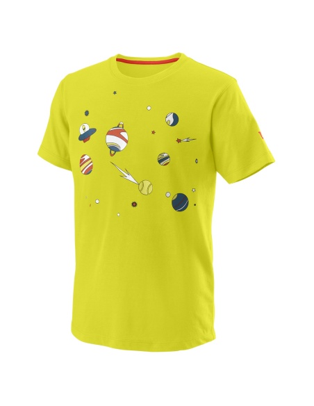 Wilson T-Shirt Planetary Yellow Wilson T-Shirt Planetary Yellow