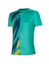 Mizuno T-Shirt Shadow Graphic Turquoise