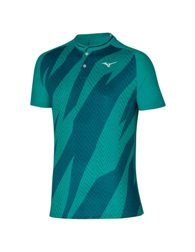 Mizuno Polo Shadow Turquoise