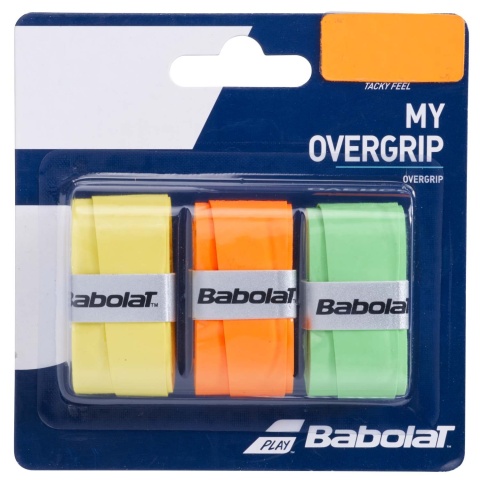 Babolat My OverGrip Green/Oranhe/Yellow