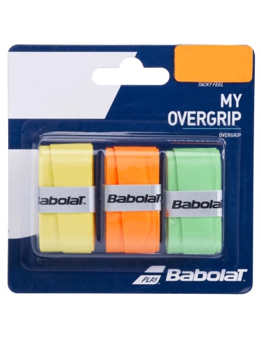 Babolat My OverGrip Green/Oranhe/Yellow