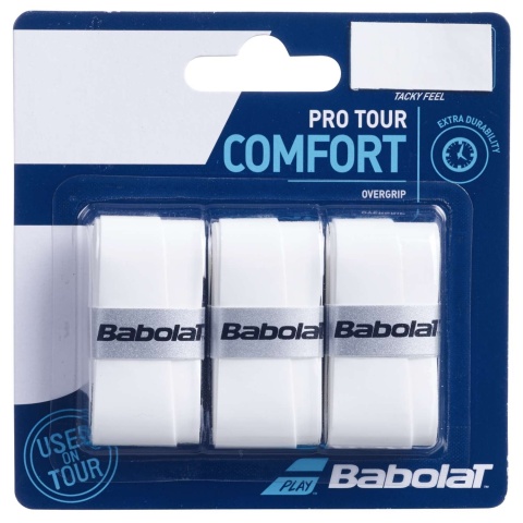 Babolat Overgrip Pro Tour White