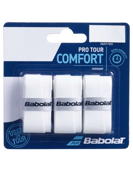 Babolat Overgrip Pro Tour White