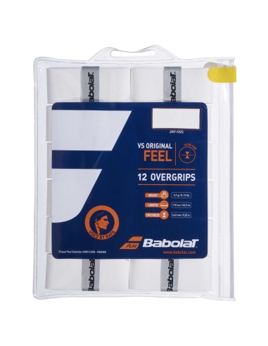 BABOLAT VS Original Overgrip White  x12