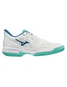 Mizuno Wave Exceed Tour 5 Clay White/Turquoise